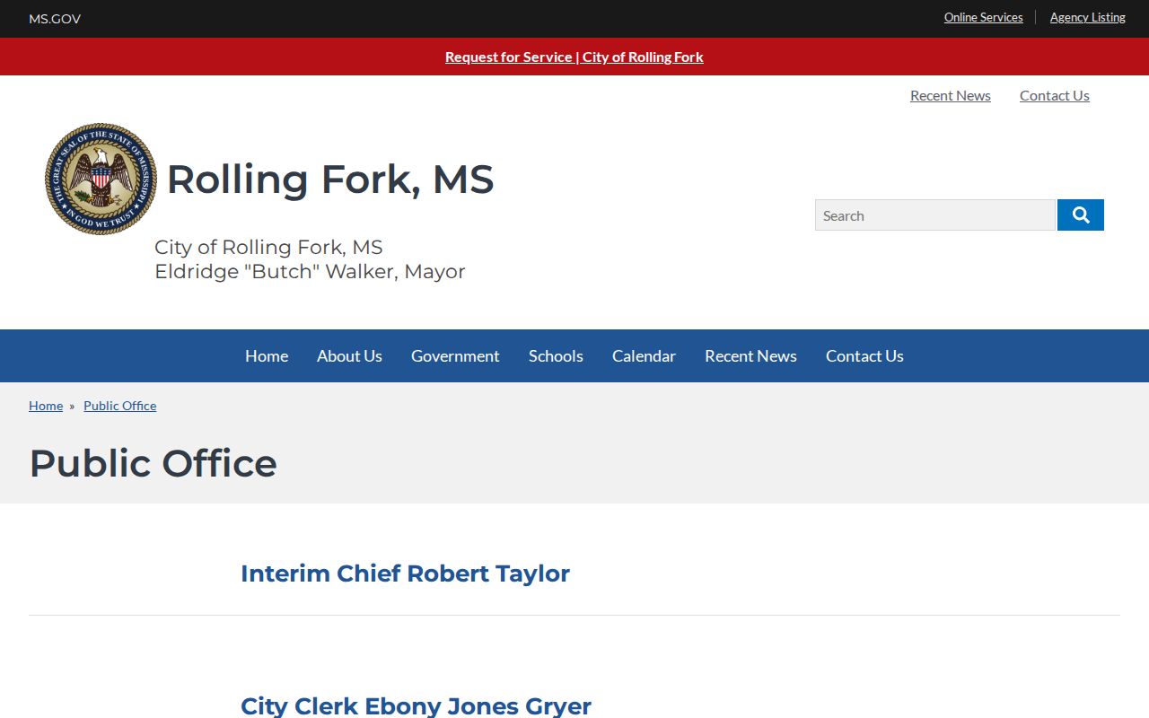 Rolling Fork court docket city officials source